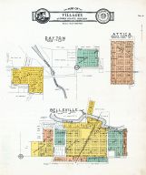 Dayton, Attica, Belleville - Villages, White's Addition, Green County 1931